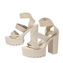 Sandália de Salto Anatômica Feminina Selene Leve e Confortável